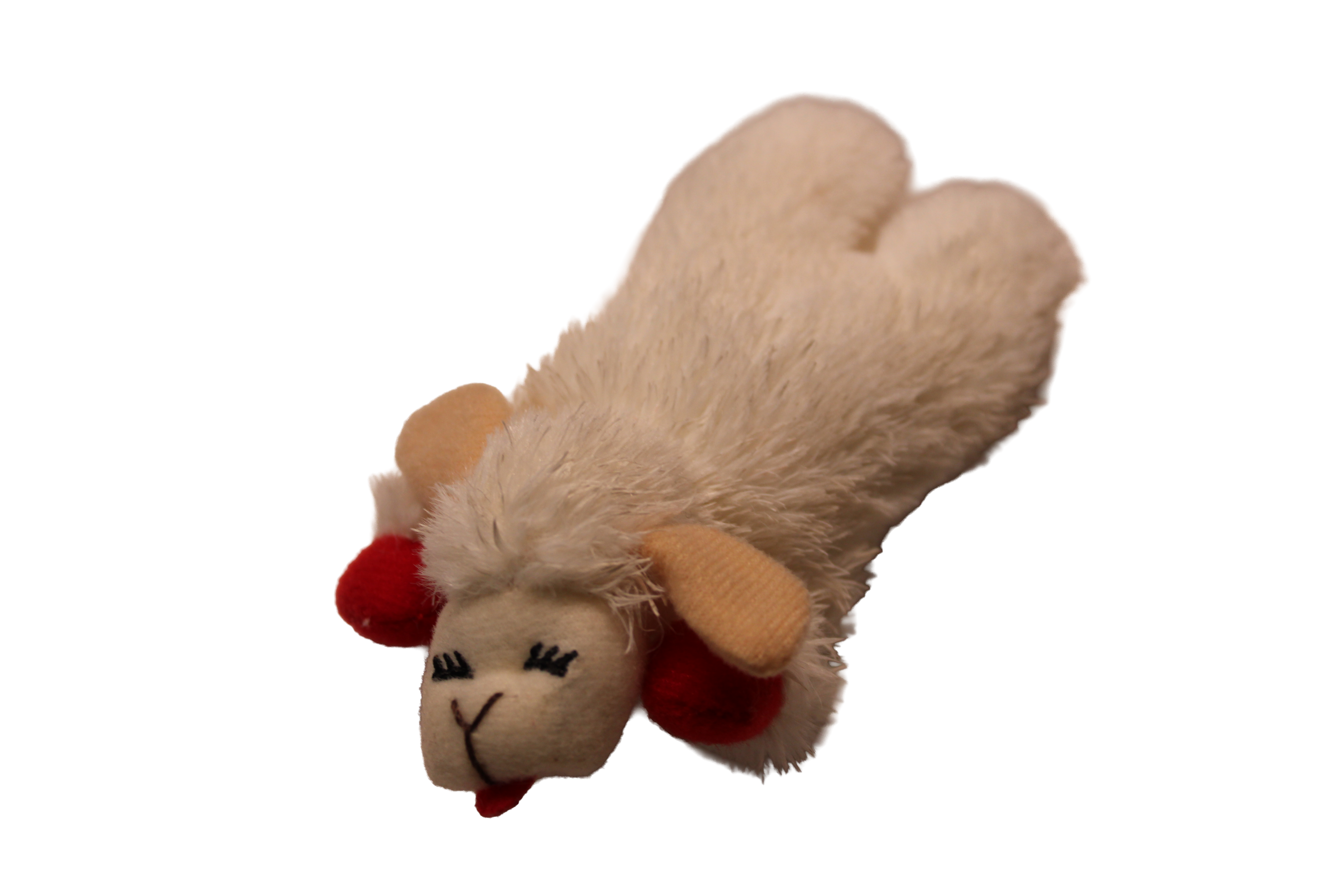 mini lamb chop cat toy